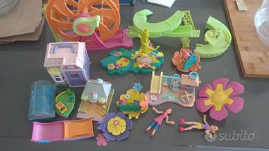 lotto stock action figure giochi polly pocket blue