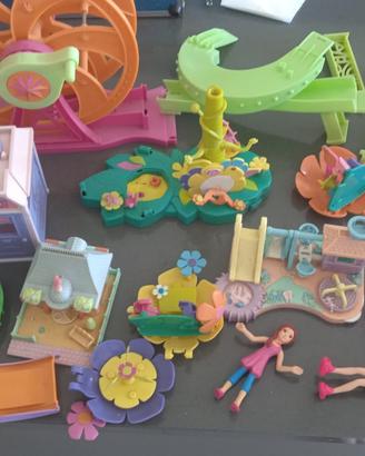 lotto stock action figure giochi polly pocket blue