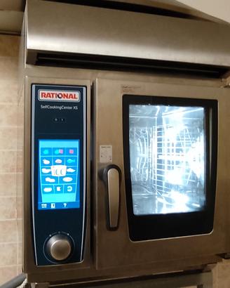 Forno Combinato RATIONAL SCC XS 6 2/3 E con Cappa 
