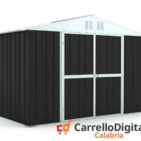 Box giardino lamiera zincata 327x155 nero