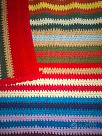 coperta in lana fatta a mano