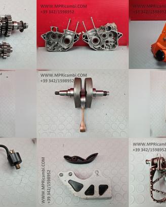RICAMBI CARENE KTM SXF 250 4T EXC 2002 2006