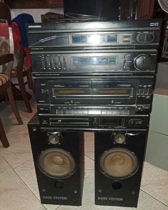 stereo Grundig ÷ 2 casse