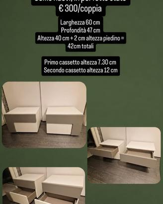 Comodini cone nuovi