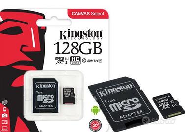 SD Memory card da 128GB