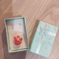 Orecchini e anello bimba