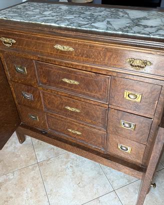 Cassettone Liberty del 1900