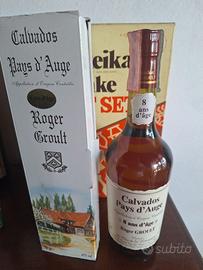bottiglia calvados anni 90