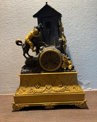 Antica parigina orologio d’epoca dorato