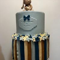 Torta scenografica battesimo