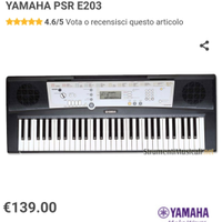 Tastiera Yamaha