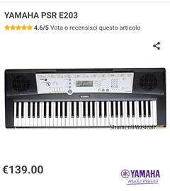 Tastiera Yamaha