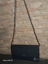 Borsa Valentino Garavani  Clutch Nera VLogo Nuova
