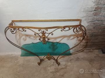 Mensola in ferro battuto 