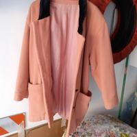 cappotto donna rosa