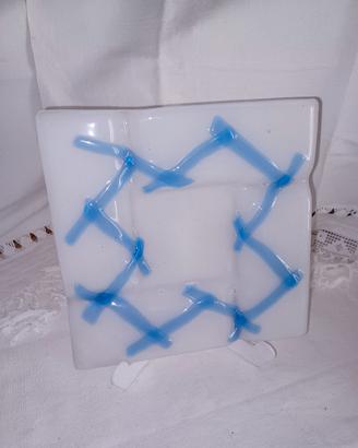 Piatto in Vetrofusione