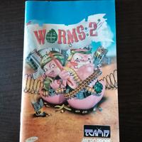 Libretto Videogioco Worms 2 Originale