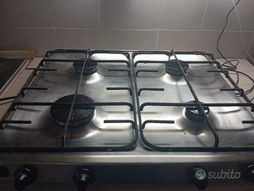 fornello da incasso x cucina a gas 4 fuochi 