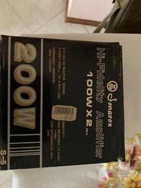 amplificatore car audio 200w