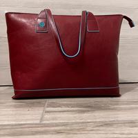 Shopper Piquadro Blue Square