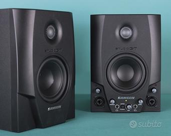 Coppia casse monitor attive Samson Studio GT