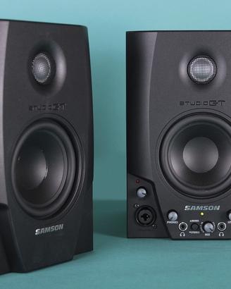 Coppia casse monitor attive Samson Studio GT