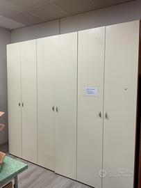 Armadio bianco 6 ante