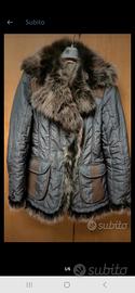 splendido parka Giorgia & Johns con pelliccia vera