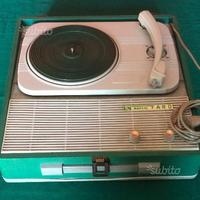 Giradisci fonovaligia "NUOVA FARO"