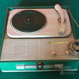 Giradisci fonovaligia "NUOVA FARO"