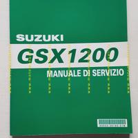 Suzuki GSX 1200 1999 manuale officina ITALIANO