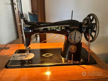 macchina da cucire a pedale Singer