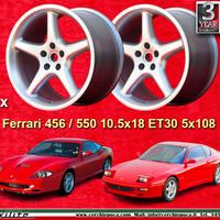 2 pz cerchi Ferrari 550 10.5x18 ET30 5x108