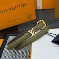 cintura lv in pelle