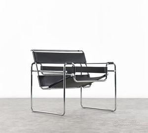 KNOLL USA WASSILY in cuoio nero PERFETTA