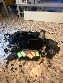 Ricoh XR-X completa di accessori e obbiettivi