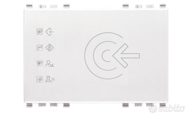 Lettore transponder esterno KNX bianco - 20457.B