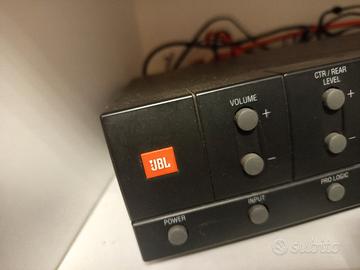amplificatore stereo con casse 