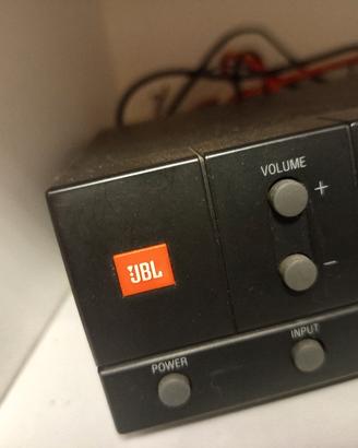 amplificatore stereo con casse 