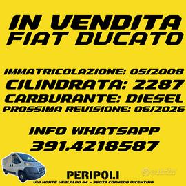 Fiat Ducato - passaggio diretto