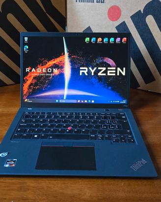 Lenovo Thinkpad P14s Gen 3  Ryzen 7 PRO 6850U 512