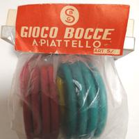Gioco bocce a piattello-Vintage