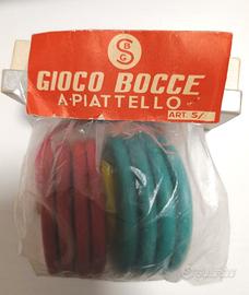 Gioco bocce a piattello-Vintage