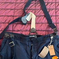 Pantaloni con bretelle uomo pull and bear