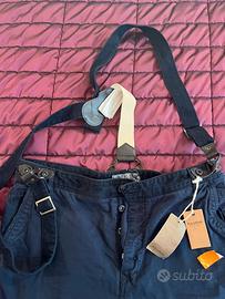 Pantaloni con bretelle uomo pull and bear