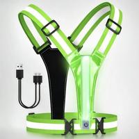 2 Gilet Riflettente LED Zacro USB - 20 €