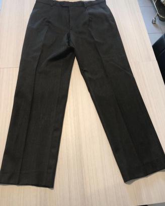 Pantaloni eleganti uomo Titanus color verde scuro