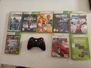 giochi Xbox 360 e controller