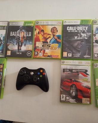 giochi Xbox 360 e controller