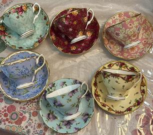 Set di tazze rare royal albert